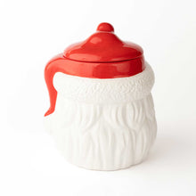 Load image into Gallery viewer, Red Santa Cookie Jar