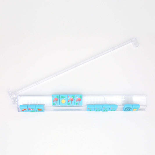 Clear Acrylic Mahjong Racks (Set of Four)