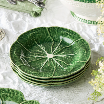 Le Jardin Cabbage 3-D Salad Plate 9in