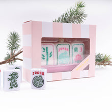 Load image into Gallery viewer, Mahjong Tile Boxed Glass Ornament