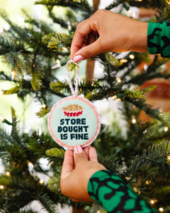 Needlepoint Ornament - Store Bought (Pre-Order, will ship Nov. 5)