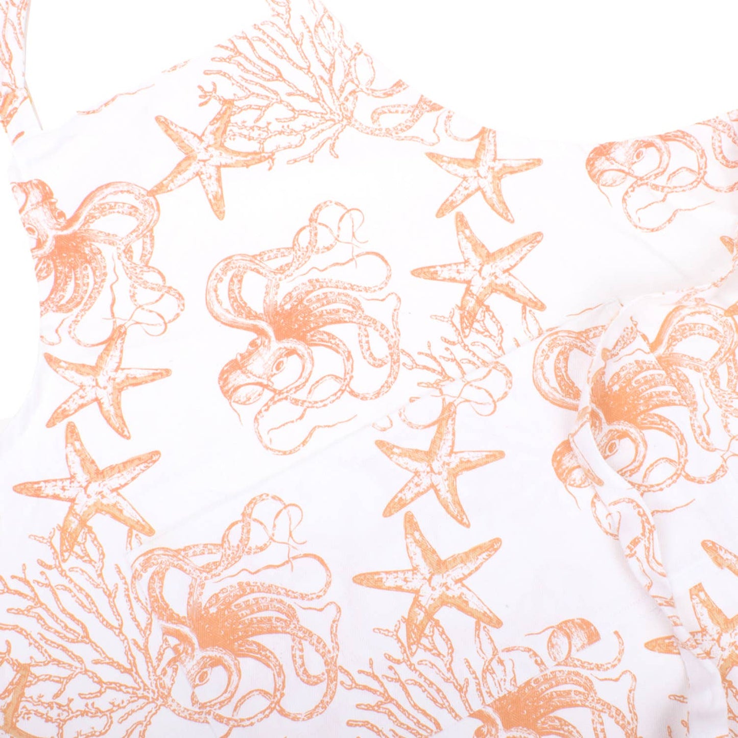 Coral Octopus Apron