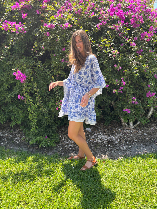 Block Printed Caftans