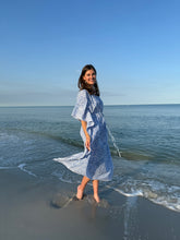 Load image into Gallery viewer, Blue Splash Caftan