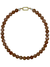 Load image into Gallery viewer, Gemstone Short Layering Necklace, Sunstone