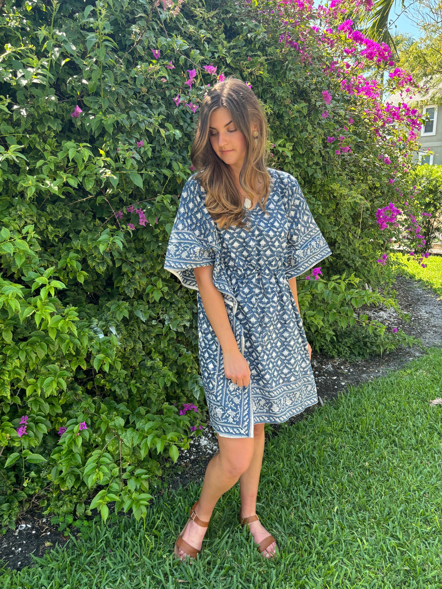 Block Printed Caftans