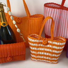 Load image into Gallery viewer, Berry Basket | Tangerine/White