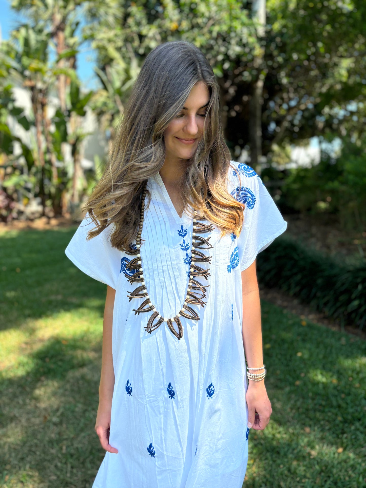 Saguna Embroidered Kaftan