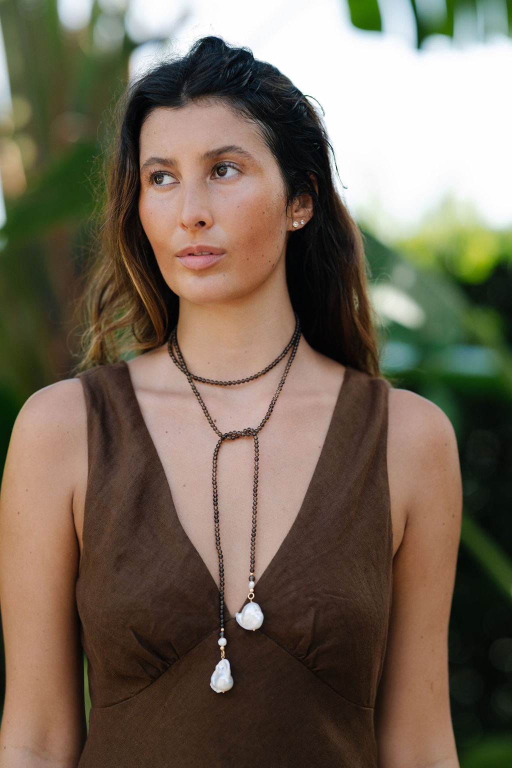Luna Lariat Wrap Necklace