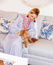 Load image into Gallery viewer, Red, White &amp; Blue, Coco Tassel Earrings