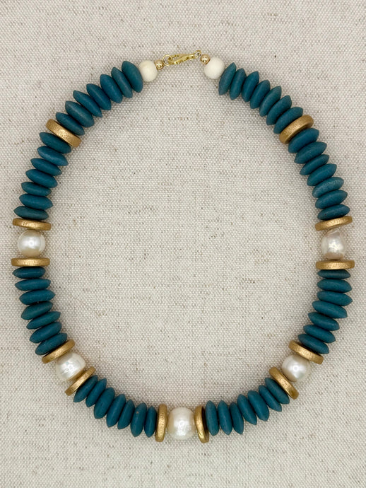 Lagos Collar Necklace - Marine