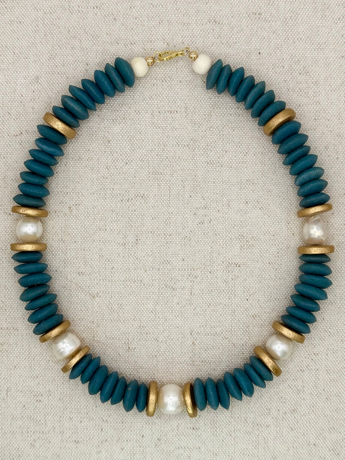 Lagos Collar Necklace - Marine