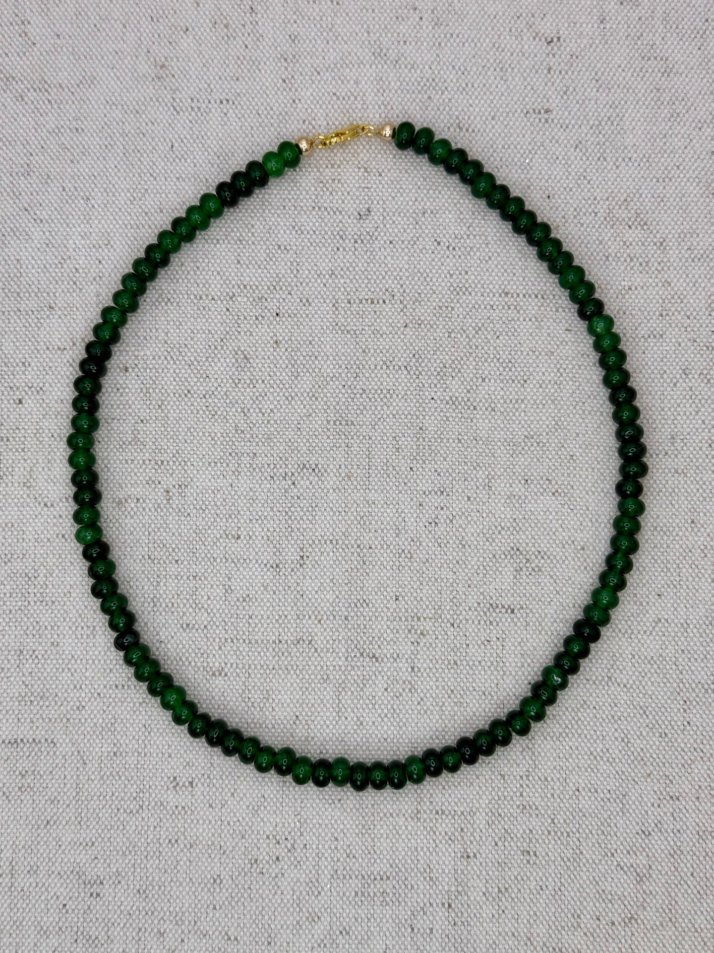 Emerald Layering Necklace