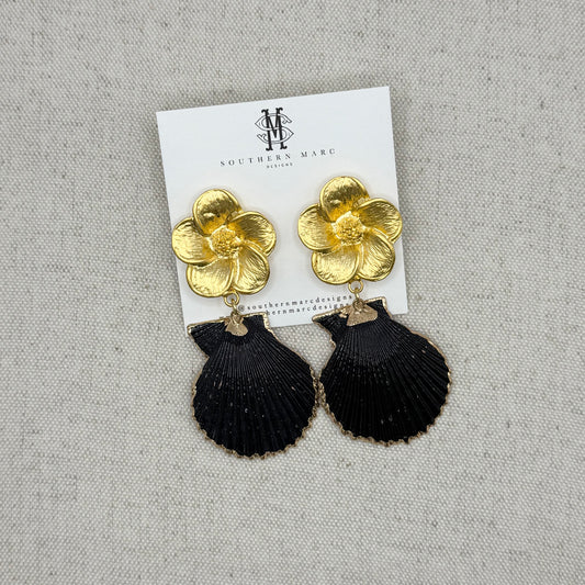 Il Mare Earrings - Noir