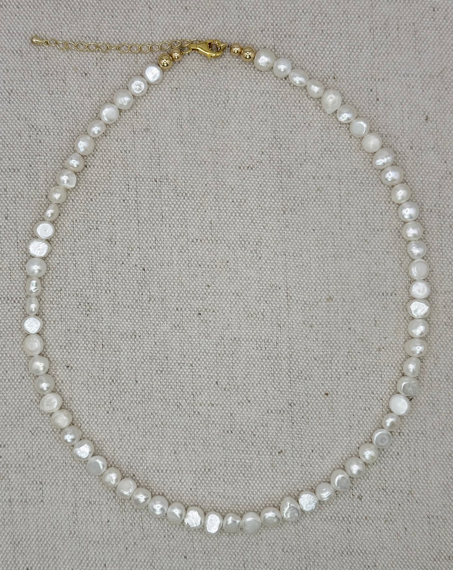 Natural Baroque Freshwater Pearl Necklace