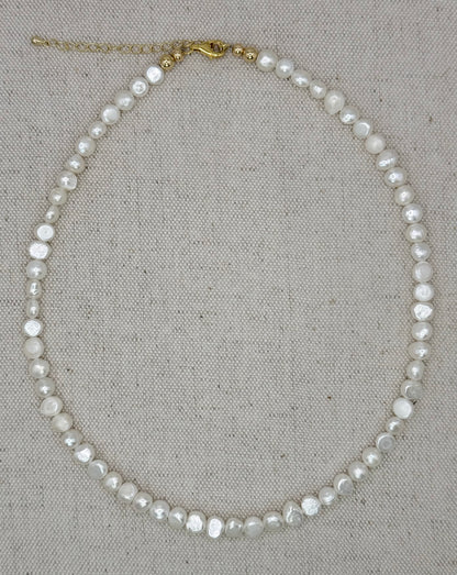 Natural Baroque Freshwater Pearl Necklace