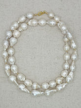 Load image into Gallery viewer, Large Natural Baroque Freshwater Pearl Necklace - Long