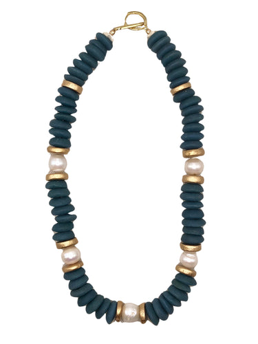 Lagos Collar Necklace - Marine