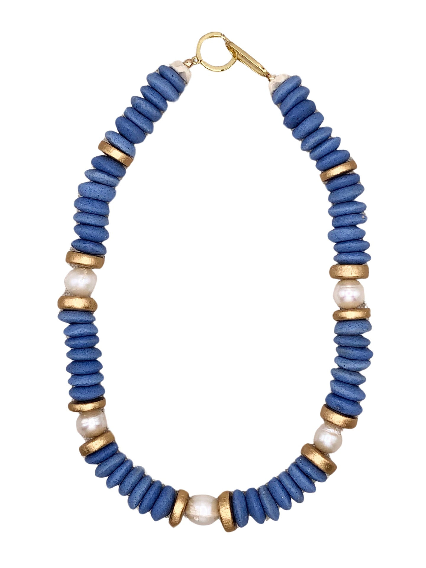 Lagos Collar Necklace - Periwinkle