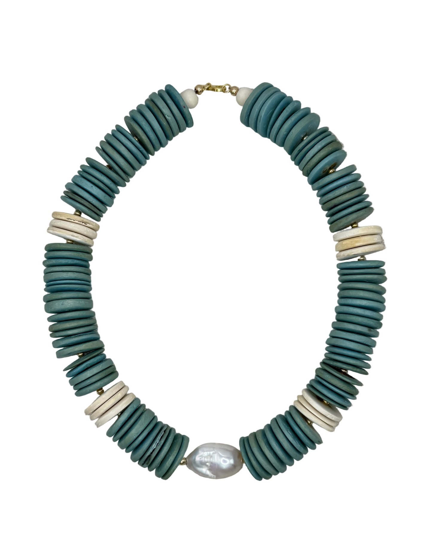 Bari Collar Necklace - Seafoam