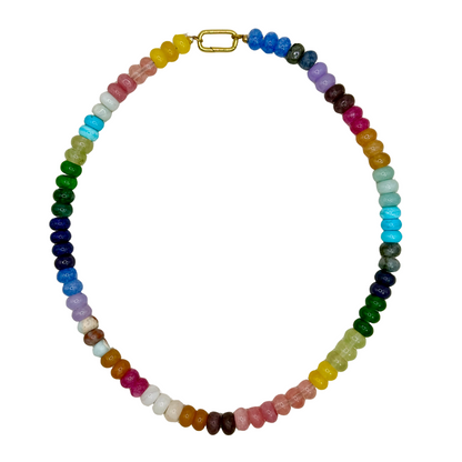 Candy Gemstone Layering Necklace