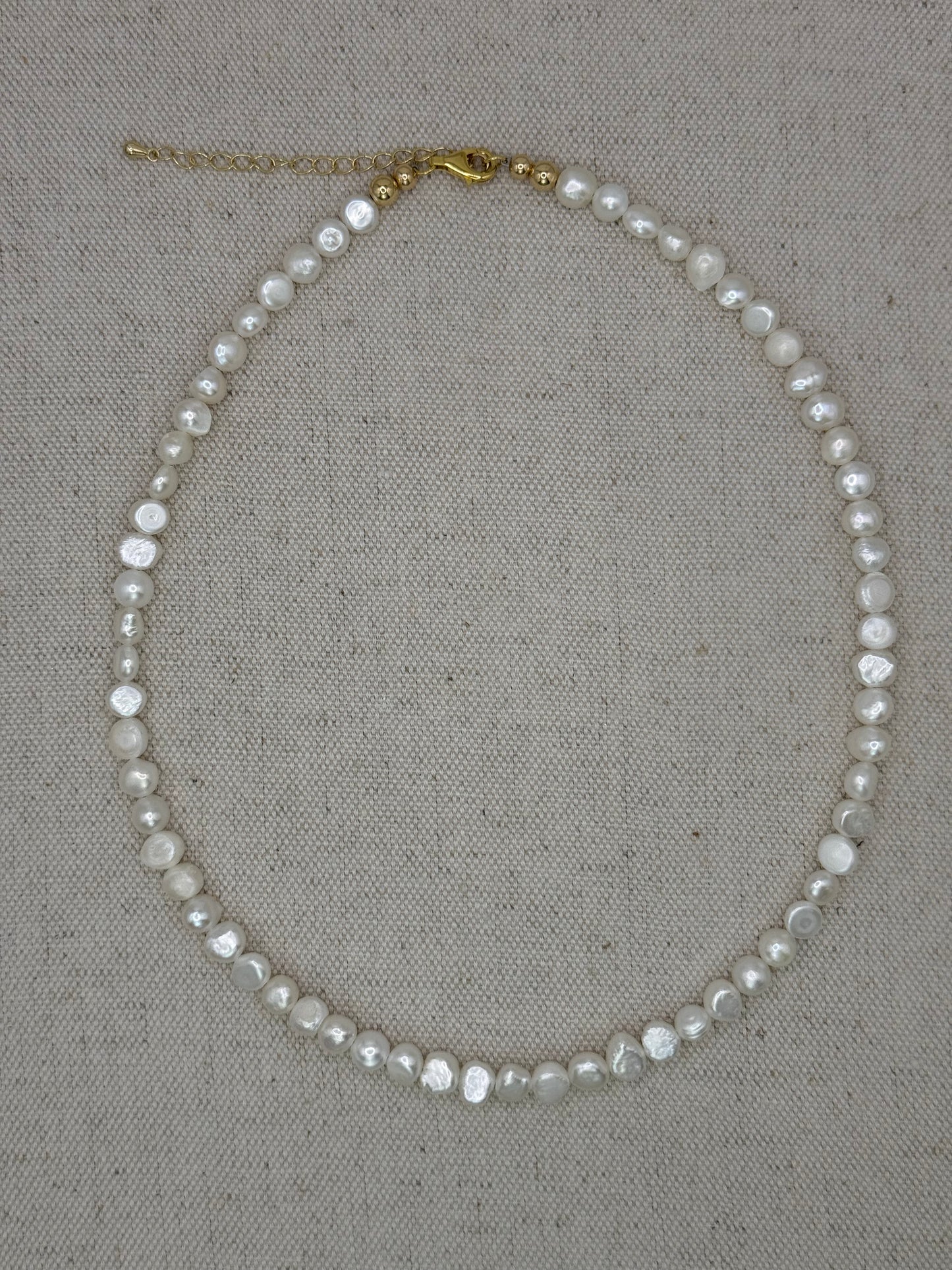 Natural Baroque Freshwater Pearl Necklace