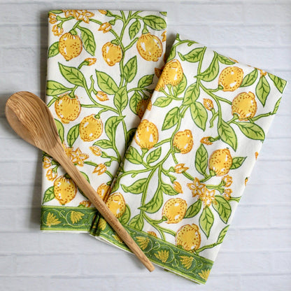 Kitchen Towel Lemon, Set of 2