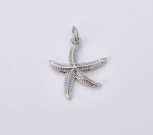 Load image into Gallery viewer, Tiny Mini Gold Filled Starfish Sea Charm Pendant CP1900