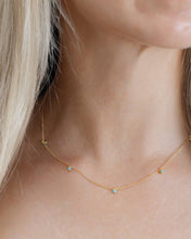 Load image into Gallery viewer, Turquoise Satellite Necklace