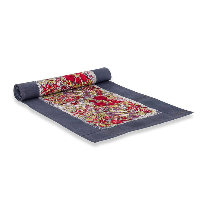 Jardin Red & Grey | Table Runners