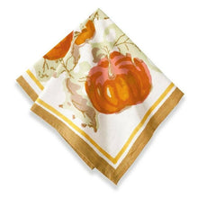 Load image into Gallery viewer, Pumpkin Orange/Mustard Napkins - Set of 6