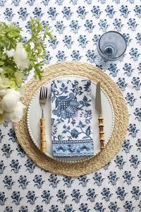 Tablecloth Gayatri Buti Blue