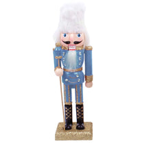 Load image into Gallery viewer, Blue 10&quot; Nutcracker