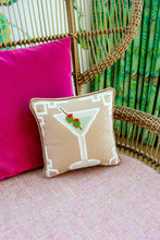 Load image into Gallery viewer, Dirty Martini Needlepoint Pillow