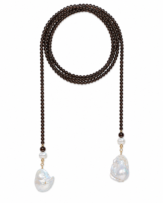 Luna Lariat Wrap Necklace