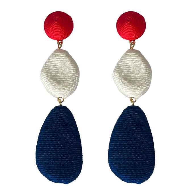 Red, White, and Blue Ombre Lido Drops