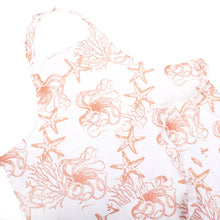 Load image into Gallery viewer, Coral Octopus Apron