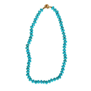 18" Genuine Turquoise Candy Necklace