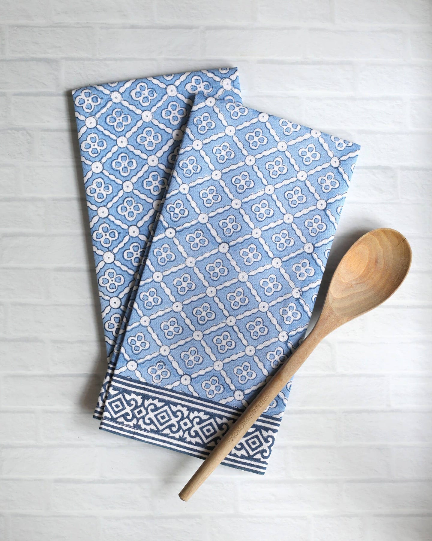 Kitchen Towel Seville Blue, Set of 2