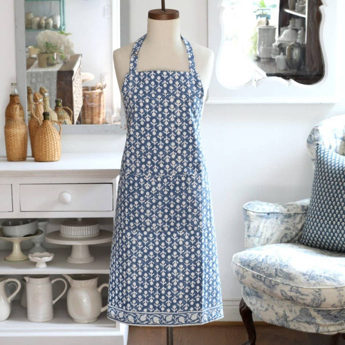 Apron Charlotte Indigo