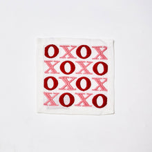 Load image into Gallery viewer, XO Coasters pink and red