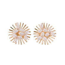 Load image into Gallery viewer, Sunburst Pearl Studs